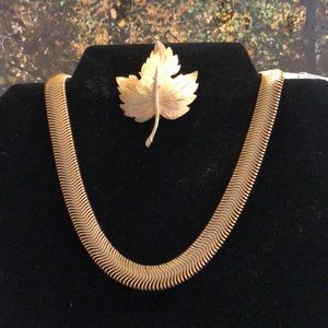 Goldstone Sepentine Necklace